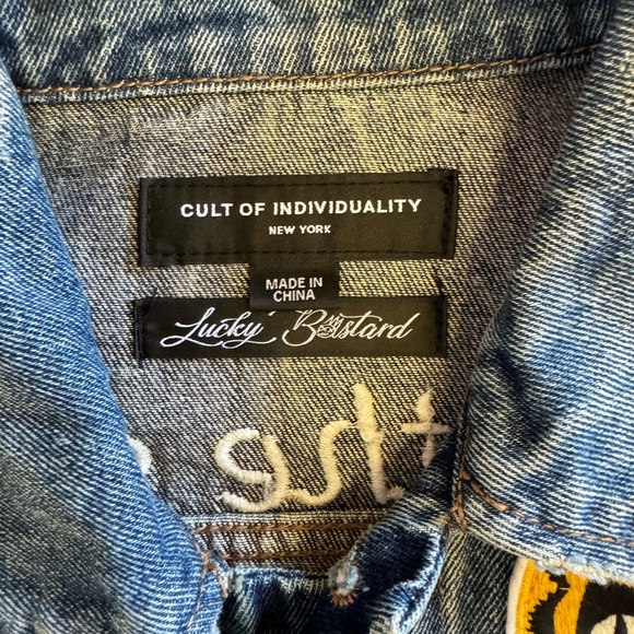 Cult of individuality Jean jacket